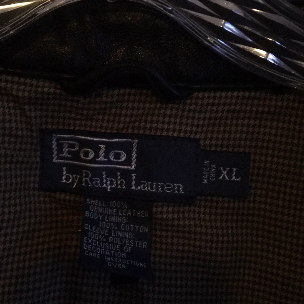 Polo Leather jacket